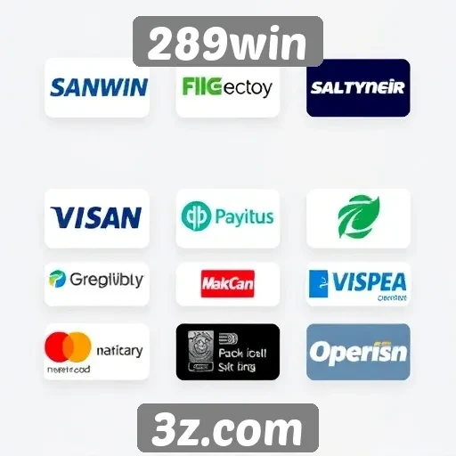 Métodos de pagamento disponíveis no 289win são diversos